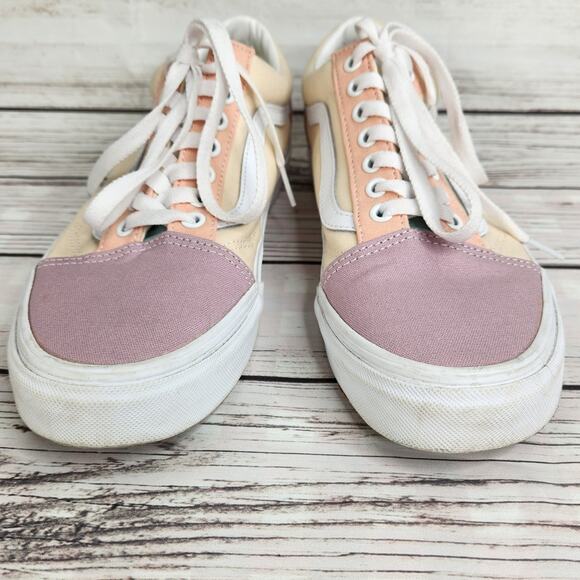 Vans Retro Pastel Block Old School Shoe Multicolor (Men 8/Women 9.5) Unisex - Picture 2 of 11